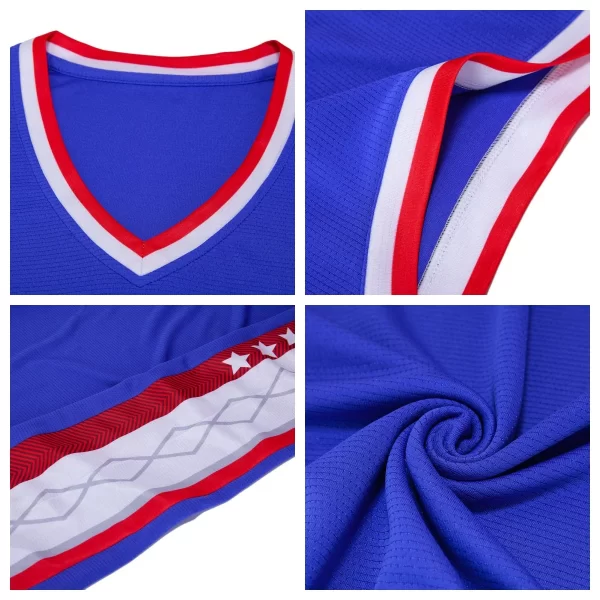 Blank basketball jerseys and basketball shorts set basketball training uniform dri fit coolmax shirts sleeveless 6
