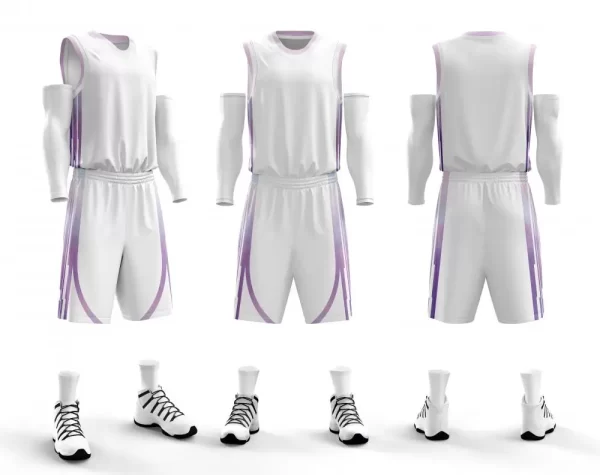 Best College Basketball Jerseys and Shorts Basketball Training Uniform Shirts Sports Suit New Design Loong Sportswear 8