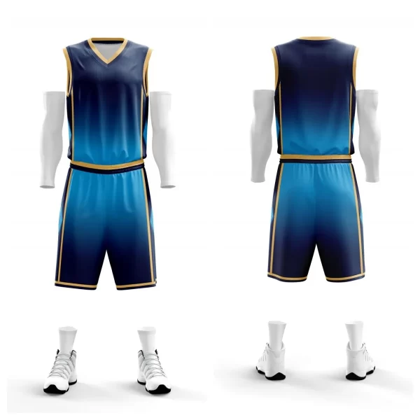 Basketball Jersey and Shorts Suit for Mens Womens Kids Basketball Jersey Fit Activewear New Design Size 4XS-6XL 3