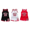 USA Basketball Uniforms Chicago Bulls 23 Style Blank Basketball Jerseys Wholesale Sleeveless Vest and Shorts Outfit Sets 1
