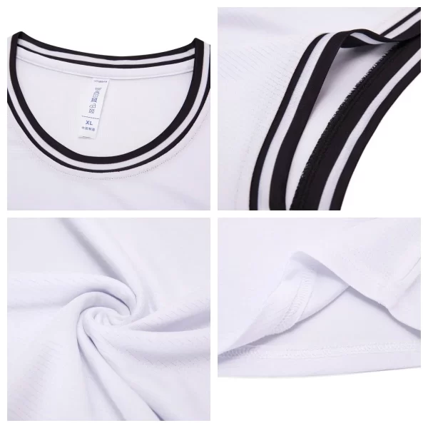 Blank Basketball Jerseys and Shorts Set for Mens Womens and Kids Adult Jerseys Dri Fit Coolmax Basketball Suit 5