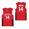 Basketball Jerseys WILDCATS 14 BOLTON Jersey Sewing Embroidery High Quality Basketball Shirts White and Red Number 2
