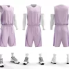 Best College Basketball Jerseys and Shorts Basketball Training Uniform Shirts Sports Suit New Design Loong Sportswear 9