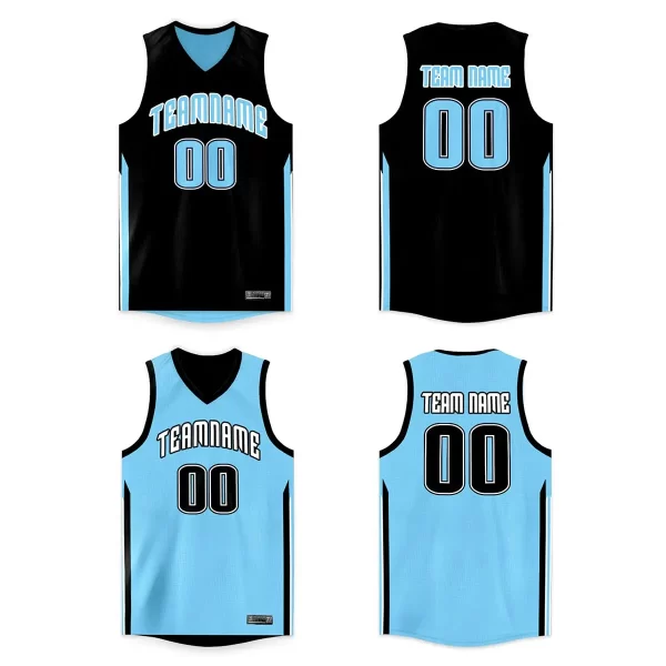 Basketball Jersey Uniform Reversible Sports Vest for Adult Kids Boys Girls Sublimated One Tree Hill Basketball Jersey Two Sides Wearing 3