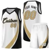 Reversible Basketball Practice Jerseys Basketball Jersey Set Green Blue Gold Custom Names Numbers 10