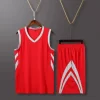Plain Basketball Jerseys Blank Basketball Uniform High Quality Training Suit for Basketball Games 5