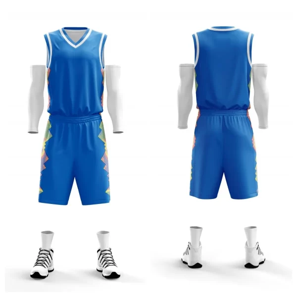 The Best Basketball Tank Tops and Bottoms New Basketball Team Uniform Dri Fit Coolmax Boys Girls Children JinDing 2