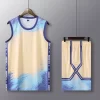 Basketball Youth Jerseys 2 Piece Set Basketball Game Clothes Sublimation and Screen Printing 2025 New Design 12