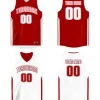 Reversible Basketball Jerseys Personalized Printed Name and Number Team Sports Uniform for College School 9