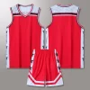 Basketball Jerseys Shirts Youth Basketball Vest Uniforms Blank Custom Running Training Loose Jerseys Suits Tank 4