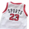 USA Basketball Uniforms Chicago Bulls 23 Style Blank Basketball Jerseys Wholesale Sleeveless Vest and Shorts Outfit Sets 10
