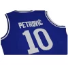 Basketball Jerseys CIBONA 10 PETROVIC Basketball Shirts Sleeveless Jersey High Quality Activewear Blue ventilation 2024 5