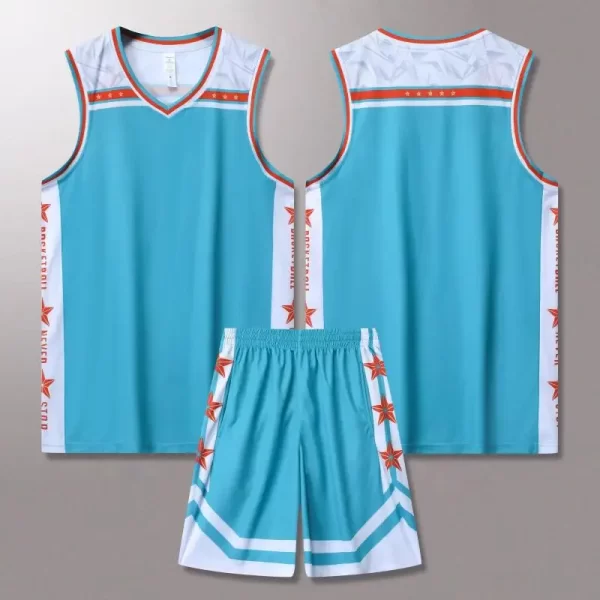 Basketball Jerseys Shirts Youth Basketball Vest Uniforms Blank Custom Running Training Loose Jerseys Suits Tank 3