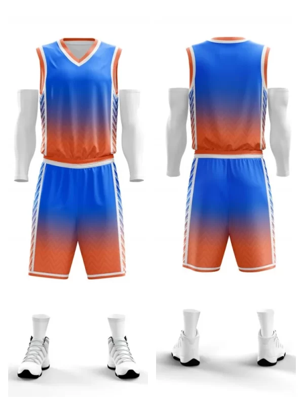 Basketball Jersey and Shorts Suit for Mens Womens Kids Basketball Jersey Fit Activewear New Design Size 4XS-6XL 5