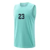 Basketball Vest 23 Shooting Sleeveless Shirts Dry Fit Running Vest Male Jogging Workout Basketball Tops Tank 7