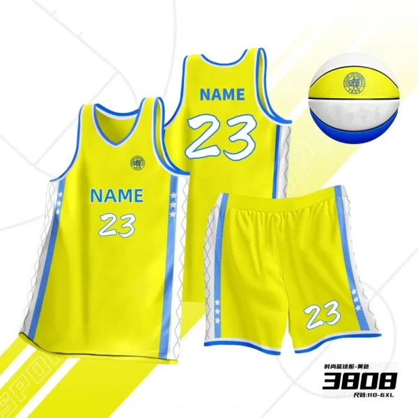 Hot Custom Basketball Jersey for Men Kids College Team Professional Boy Girl Basketball Training Uniform Quick Dry Sportswear 4