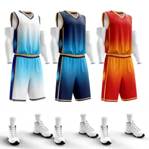 Basketball Jersey and Shorts Suit for Mens Womens Kids Basketball Jersey Fit Activewear New Design Size 4XS-6XL 1