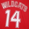 Basketball Jerseys WILDCATS 14 BOLTON Jersey Sewing Embroidery High Quality Basketball Shirts White and Red Number 4