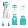 Reversible Basketball Jersey set For Mens Womens Kids Practice Basketball Jerseys with Numbers Black Blue 8