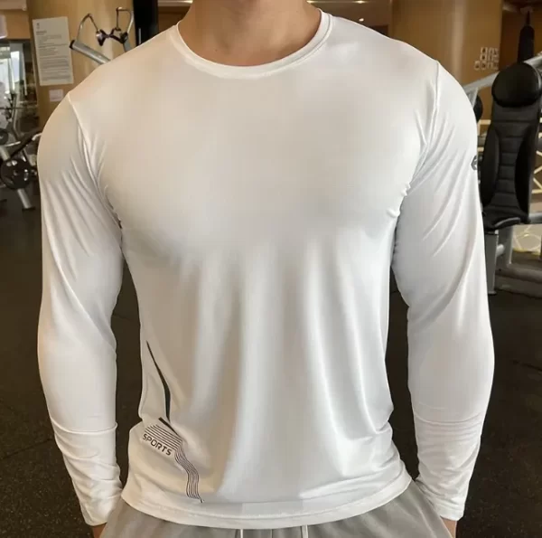 Compression sweatshirt long sleeve rash guard for running sports shirt high quality 8