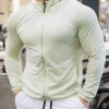 Cycling Sweatshirts Sports Running T-Shirts Long Sleeve with Hoodie Training Sweatshirt Gym Clothing 11