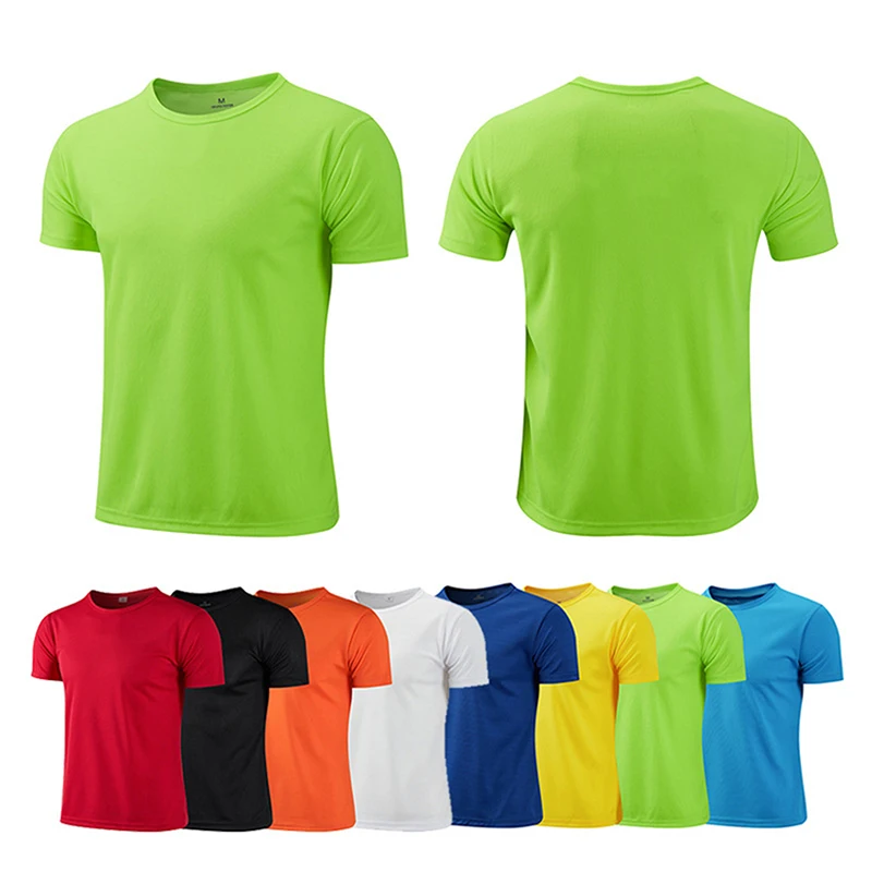 Dry Fit Coolmax Shirts Short Sleeve Mesh Sports T-Shirts Gym Fitness Training Tee Model L2151 12