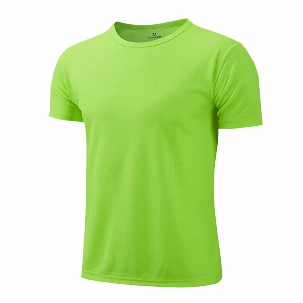 Dry Fit Coolmax Shirts Short Sleeve Mesh Sports T-Shirts Gym Fitness Training Tee Model L2151 4