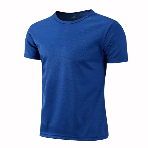 Dry Fit Coolmax Shirts Short Sleeve Mesh Sports T-Shirts Gym Fitness Training Tee Model L2151
