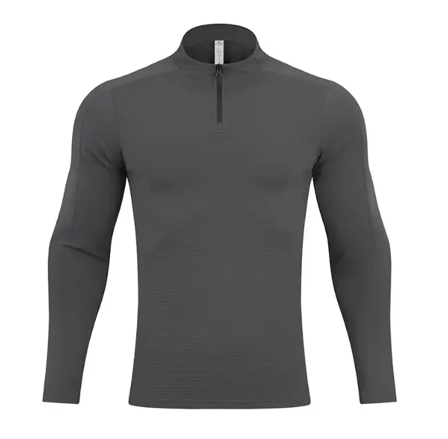 Exercise clothing long sleeve cycling sweatshirts quick dry sports polo shirts S9887 2