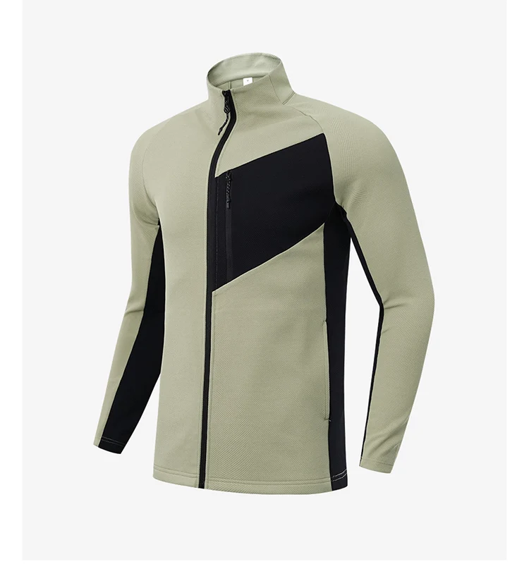 Gym Jacket for Men and Women Outdoor Golf Jacket Windproof with Full Zipper Running and Jogging Casual Sports Set JK9857 2