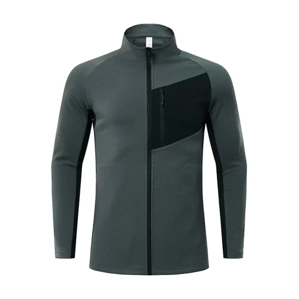 Gym Jacket for Men and Women Outdoor Golf Jacket Windproof with Full Zipper Running and Jogging Casual Sports Set JK9857 3