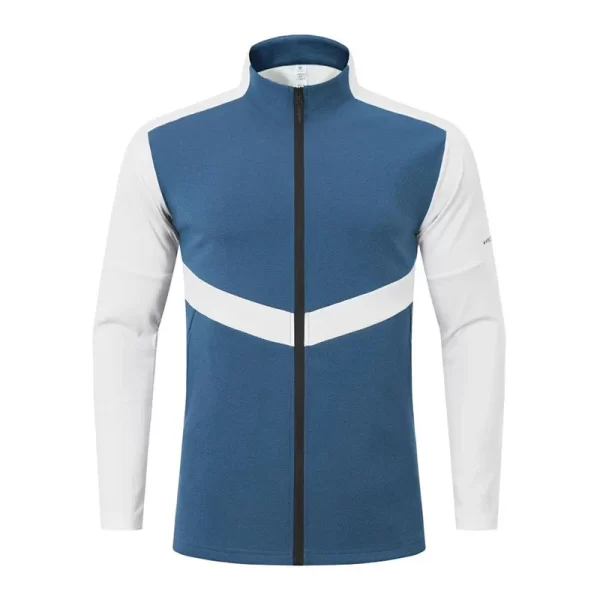 Gym Jacket for Men and Women Outdoor Golf Jacket Windproof with Full Zipper Running and Jogging Casual Sports Set JK9857 5