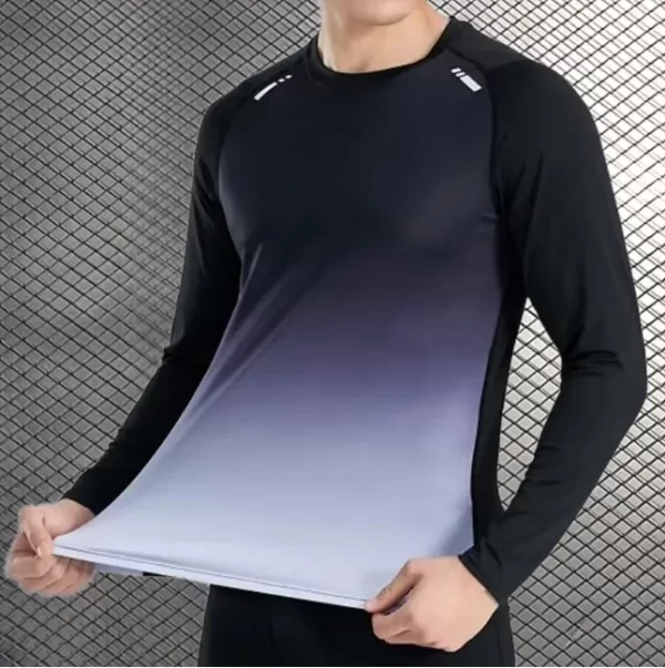 High Quality Sweatshirt Sports T-Shirt for Running Long Sleeve Compression Rash Guard Shirt 10