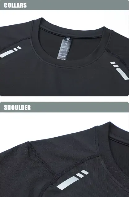 High Quality Sweatshirt Sports T-Shirt for Running Long Sleeve Compression Rash Guard Shirt 3