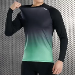 High Quality Sweatshirt Sports T-Shirt for Running Long Sleeve Compression Rash Guard Shirt 7
