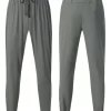Jogger Pants Cuffed Pants Training Leggings with Reflective Strips High Elasticity Skinny Style Pants