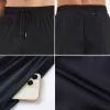 Jogger Pants Cuffed Pants Training Leggings with Reflective Strips High Elasticity Skinny Style Pants 4