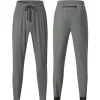 Jogger Pants Cuffed Pants Training Leggings with Reflective Strips High Elasticity Skinny Style Pants 6