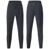 Jogger Pants Cuffed Pants Training Leggings with Reflective Strips High Elasticity Skinny Style Pants 8