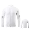 Jogging sweatshirt cycling jacket reflective running shirts casual exercise clothing for gym with elasticity JK9873