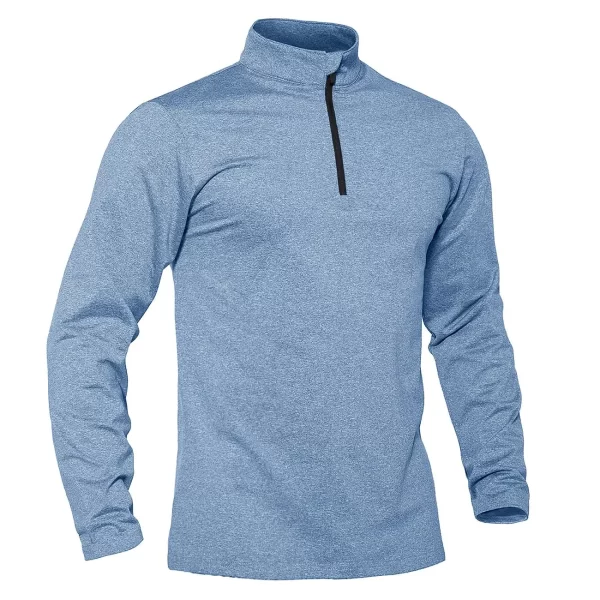 Jogging sweatshirt with half zip tracksuit zip collar pullover sweatshirts for men golf sweatshirt 15