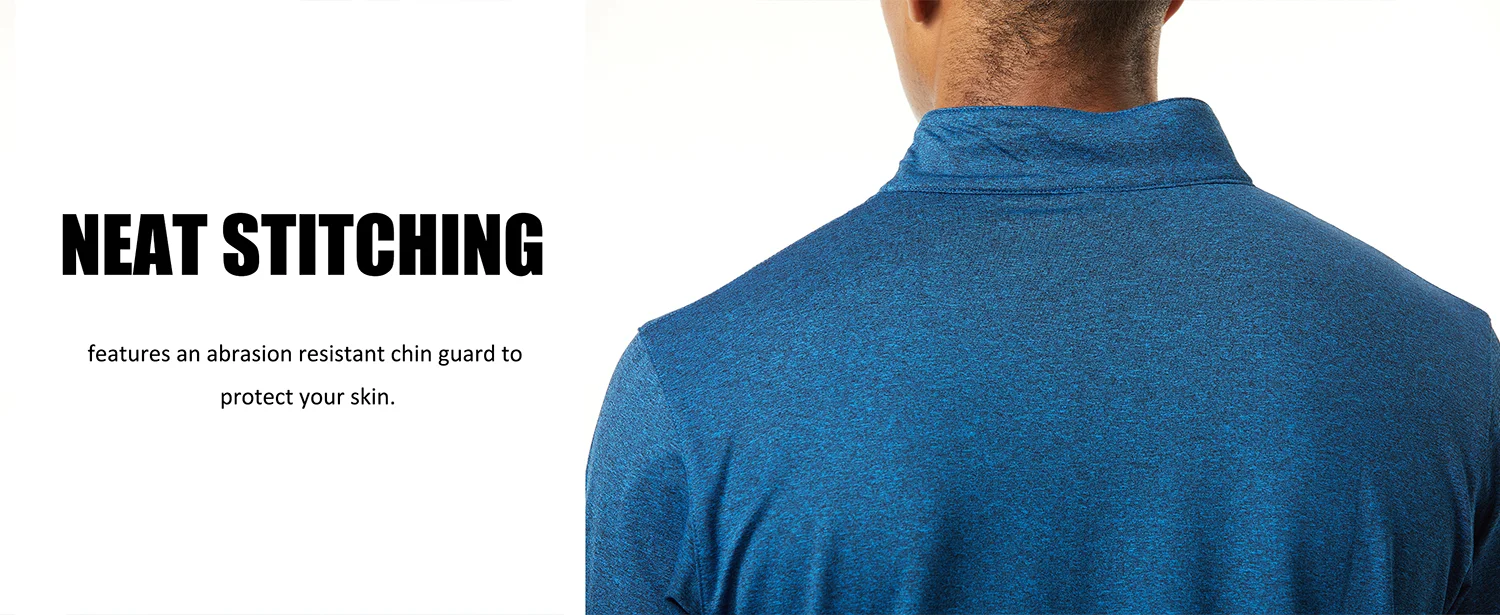 Jogging sweatshirt with half zip tracksuit zip collar pullover sweatshirts for men golf sweatshirt 2
