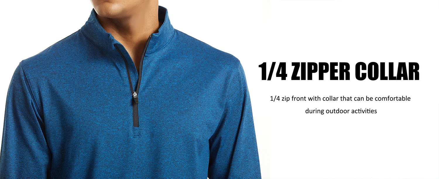 Jogging sweatshirt with half zip tracksuit zip collar pullover sweatshirts for men golf sweatshirt a