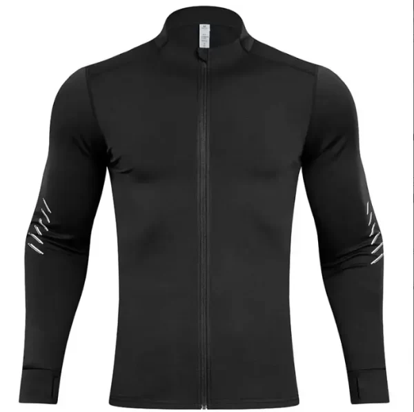 Long sleeve tracksuit compression shirt for gym lightweight training wear slim fit soft tshirts JK9877 7
