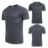 Lycra rash guard tshirt sun protection shirt short sleeve quick dry sports tshirts fitted 3