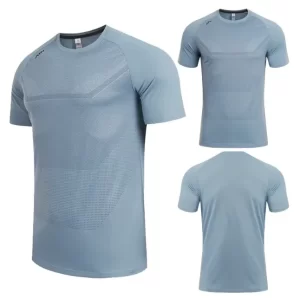Lycra rash guard tshirt sun protection shirt short sleeve quick dry sports tshirts fitted 4