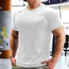 Lycra rash guard tshirt sun protection shirt short sleeve quick dry sports tshirts fitted 6