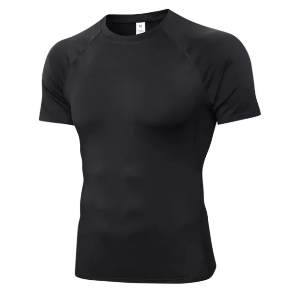 Men's running t-shirts Gym compression shirt Quick drying Stretch sportswear Top 629 12