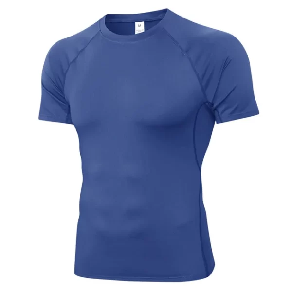 Men's running t-shirts Gym compression shirt Quick drying Stretch sportswear Top 629 13
