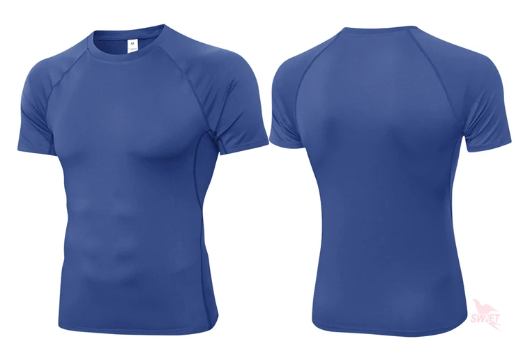 Men's running t-shirts Gym compression shirt Quick drying Stretch sportswear Top 629 3